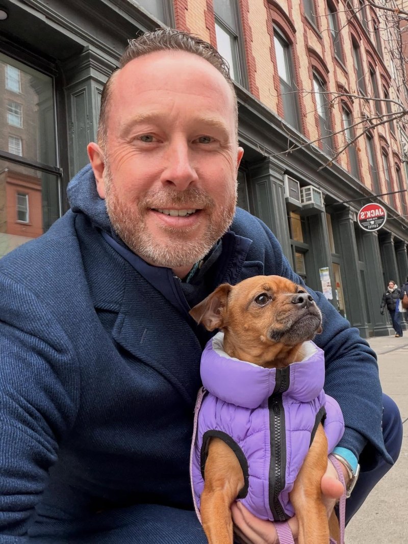 Patrick Horsman in Tribeca, New York City